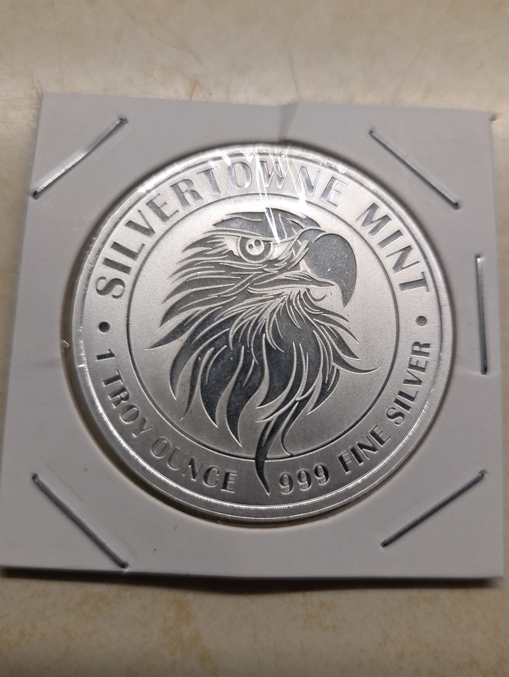 1 oz .999 Fine Silver Round - Silver